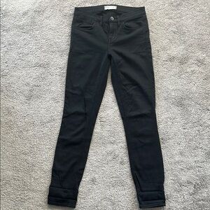 Madewell Black Skinny Jeans Stretchy Denim